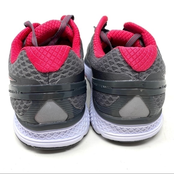 Saucony Echelon 6 grey pink running shoes - Picture 5 of 8